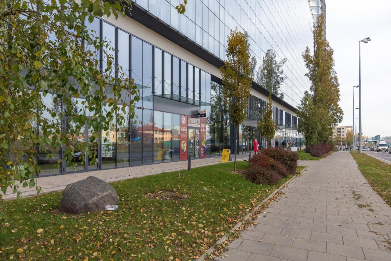 Wola Chic Blue Apartment Warsaw Exterior photo